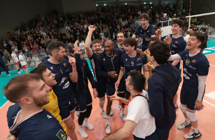 RAVENNA 7/04/2024. VOLLEY PALLAVOLO. Quarti Di Finale Play Off A2. Consar Ravenna Tinet Prata Di Pordenone.