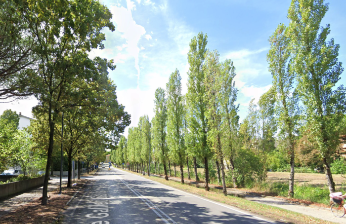 Viale Galilei a Ravenna