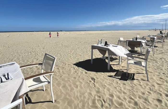 Cervia spiaggia primavera