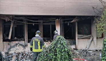 Aula Orchestra scuola Don Minzoni incendio 2 aprile