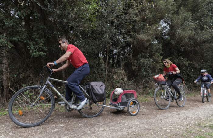 RAVENNA 1/04/2024. TRAIL ROMAGNA CIBI IN BICI
