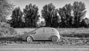 Foto Bernabini automobile alluvione