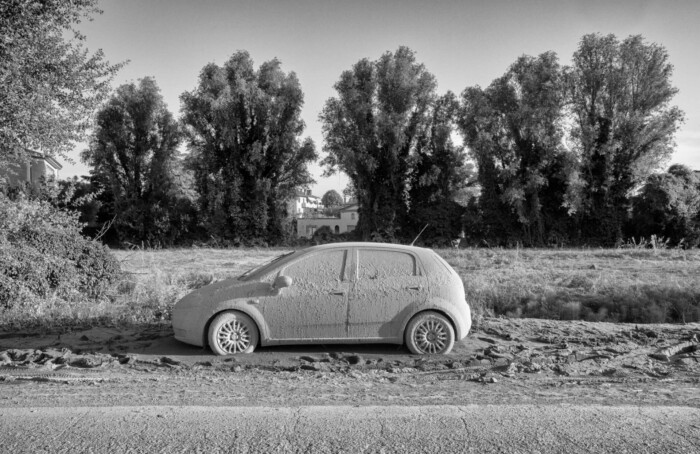 Foto Bernabini automobile alluvione