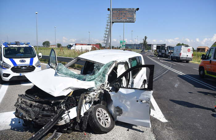 Inciente Cotignola A14Bis