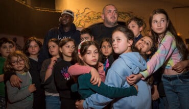 Abbraccio Nicola Baldazzi