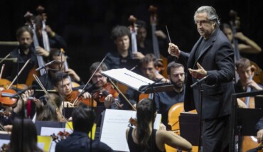 RAVENNA 20/07/2023. RAVENNA FESTIVAL. RICCARDO MUTI, TAMÁS VARGA. Riccardo Muti Direttore Orchestra Giovanile Luigi Cherubini Tamás Varga Violoncello