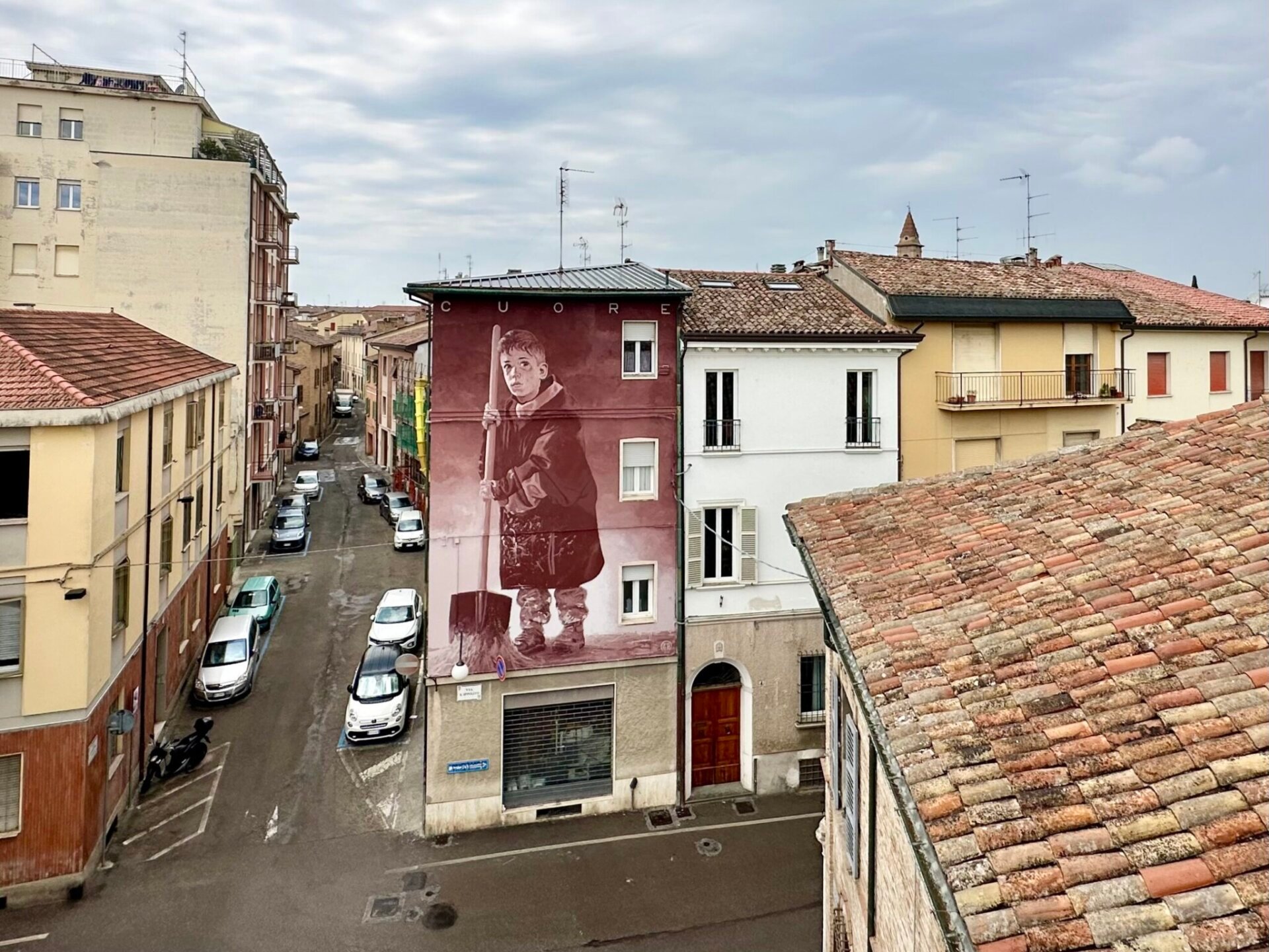 cuore murales faenza