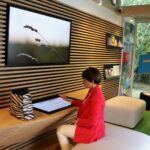 Interno Welcome Room Milano Marittima Touch Screen