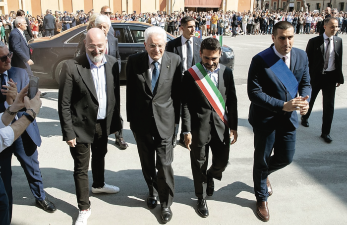 La visita di Mattarella a Lugo nel 2023