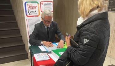 Banchetti Cgil Referendum