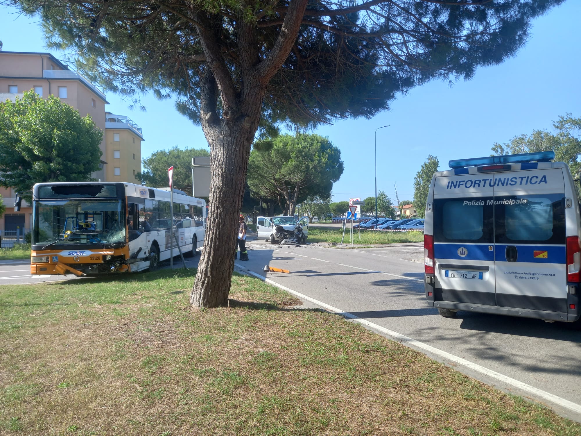 Incidente autobus Lido di Savio