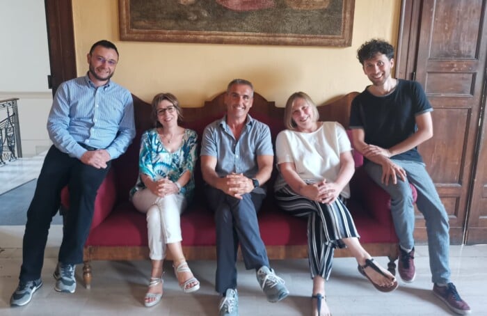 Da Sx Meneghetti, Massabeti, Sangiorgi, Guardigli, Pinardi