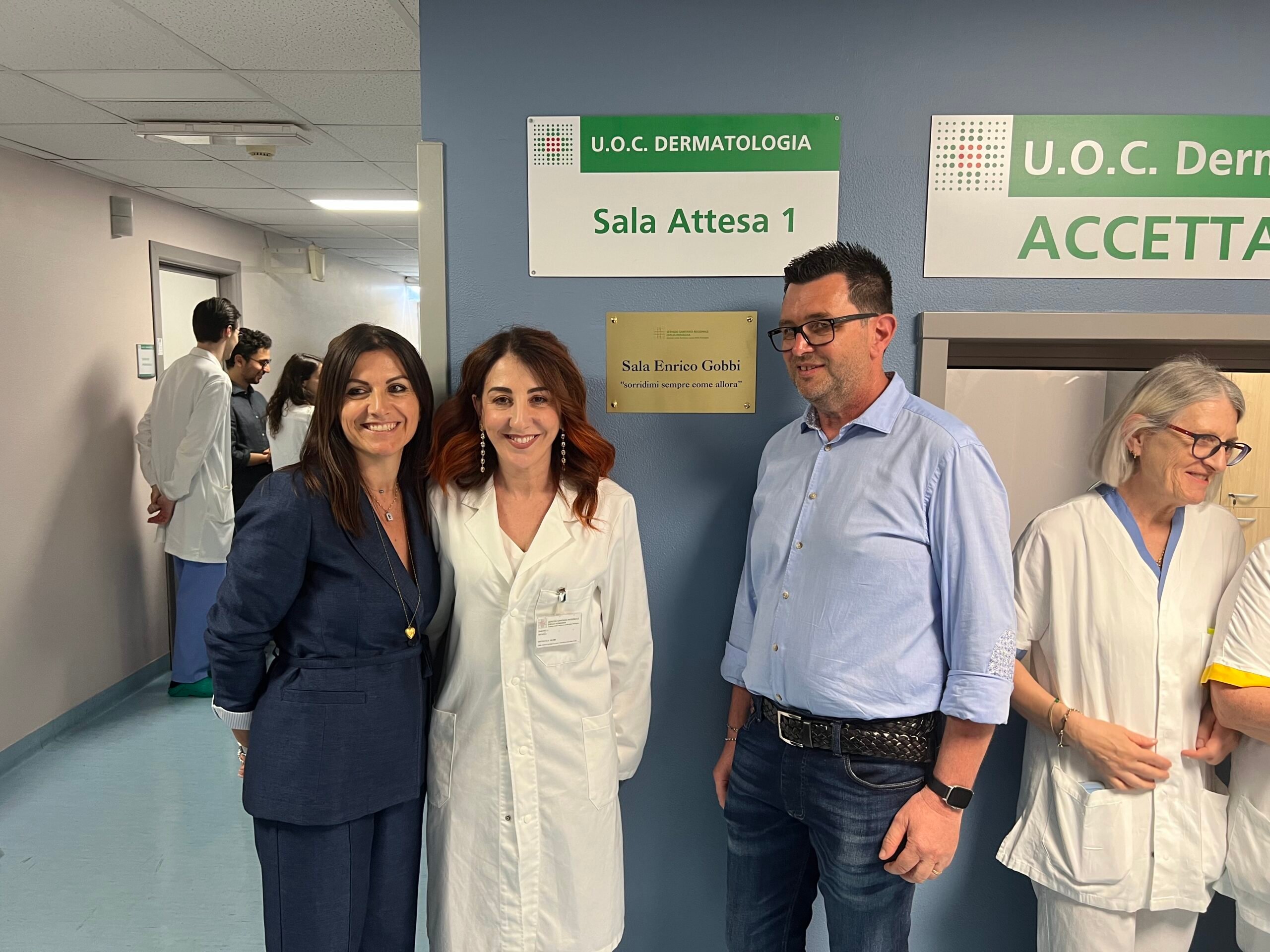 I Genitori Di Enrico Gobbi Con Michela Tabanelli