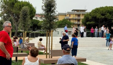 Nuova Piazza Vivaldi Lido Adriano 20 Giugno 2024 Scalinata