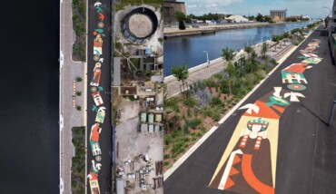Passeggiata Canale Murale Pavimentale