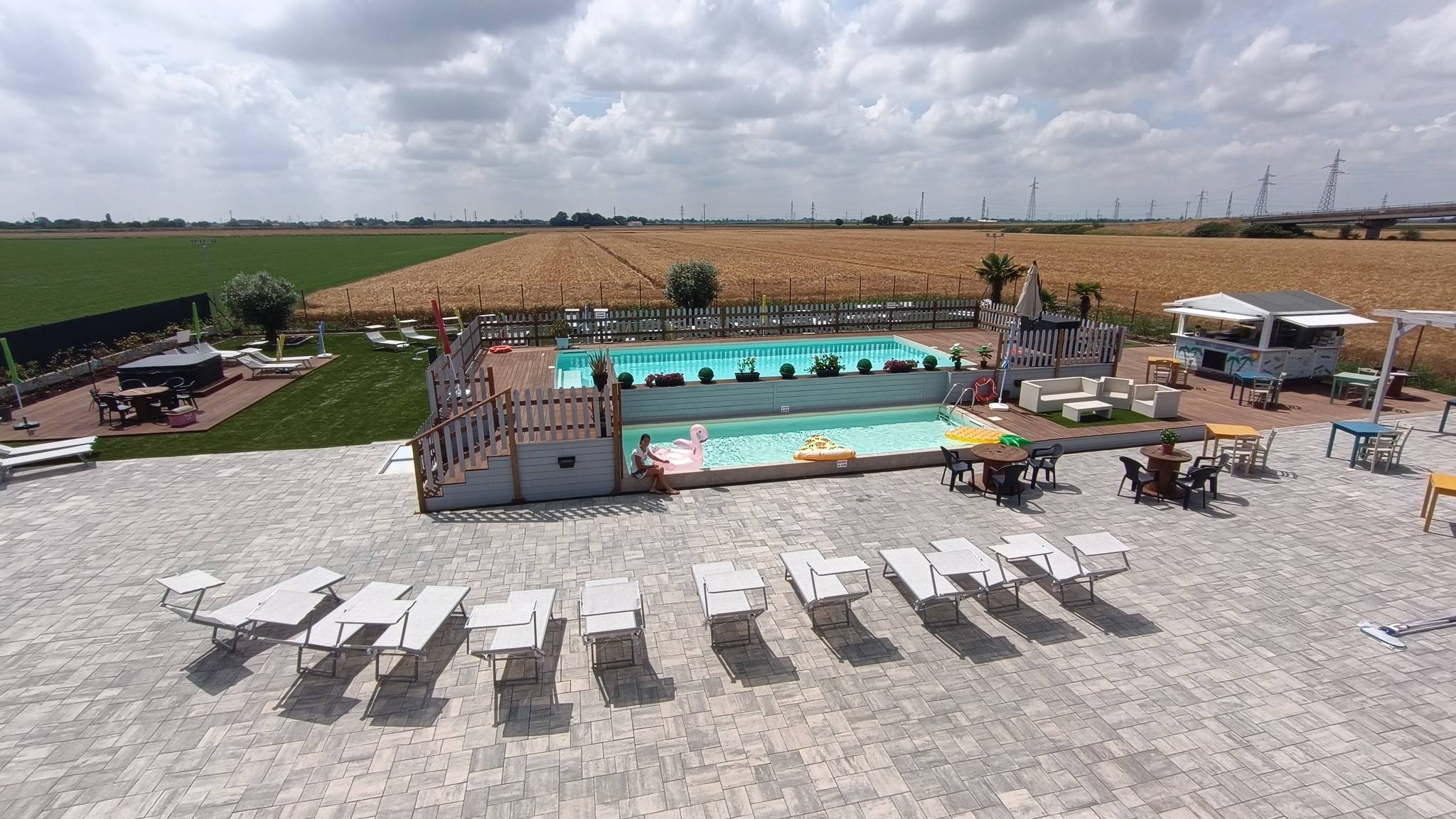 Piscina Villa Matilde Fornace Zarattini