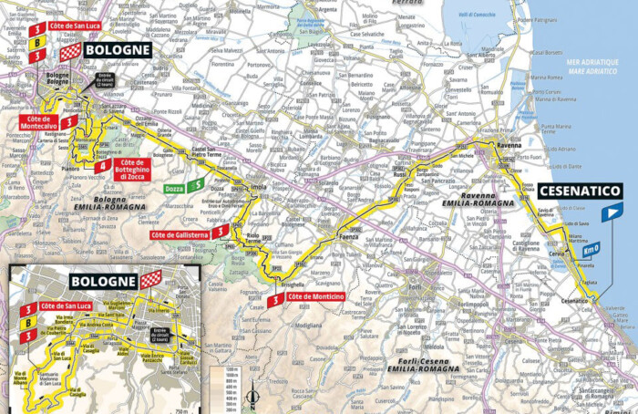 Tracciato Tour De France