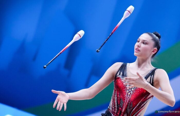 Milena Baldassarri (foto Simone Ferraro Dalla Pagina Facebook Di Federginnatica)