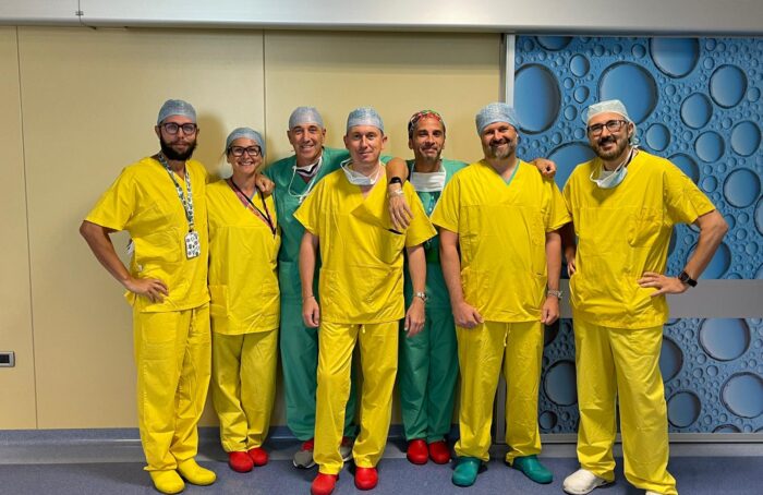 Il Team Di Maria Cecilia Hospital Che Ha Eseguito Il Primo Intervento Di Anuloplastica Mitralica Percutanea (2)