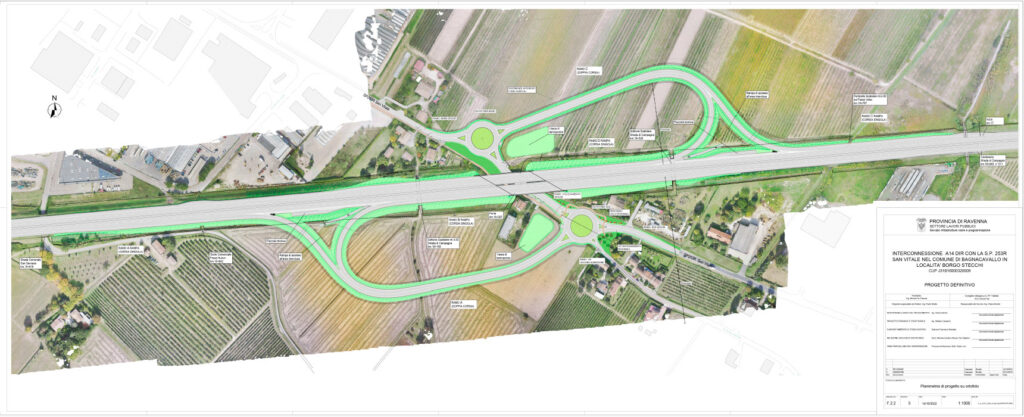 Interconnessione A14dir SP 253R Planimetria Di Progetto