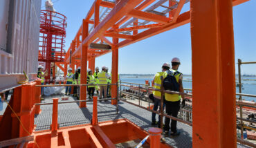 Il Cantiere Navale Di Rosetti Marino Per La Costruzione Della Piattaforma Del Rigassificatore