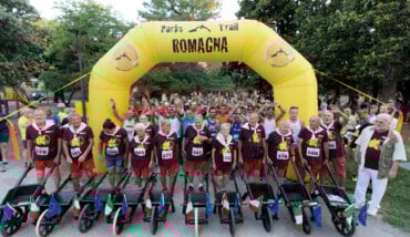 RAVENNA 7/07/2024. TRAIL ROMAGNA Partenza Urban Trail 2024
