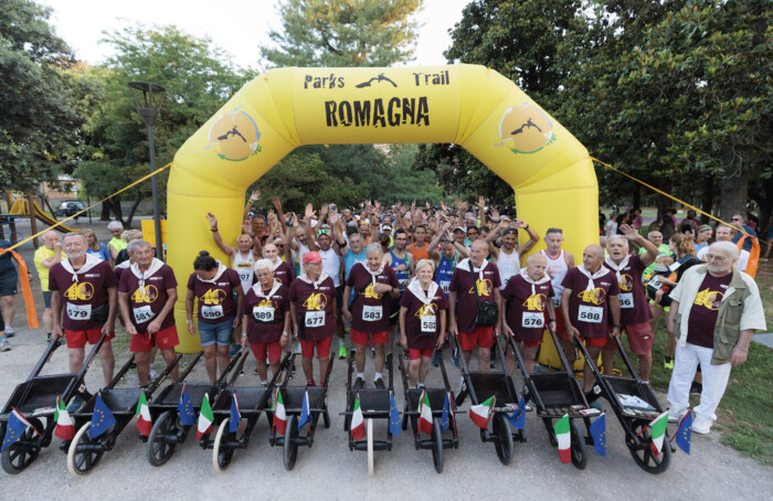 RAVENNA 7/07/2024. TRAIL ROMAGNA Partenza Urban Trail 2024