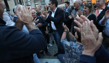I Festeggiamenti Per La Vittoria Delle Elezioni Comunali 2016