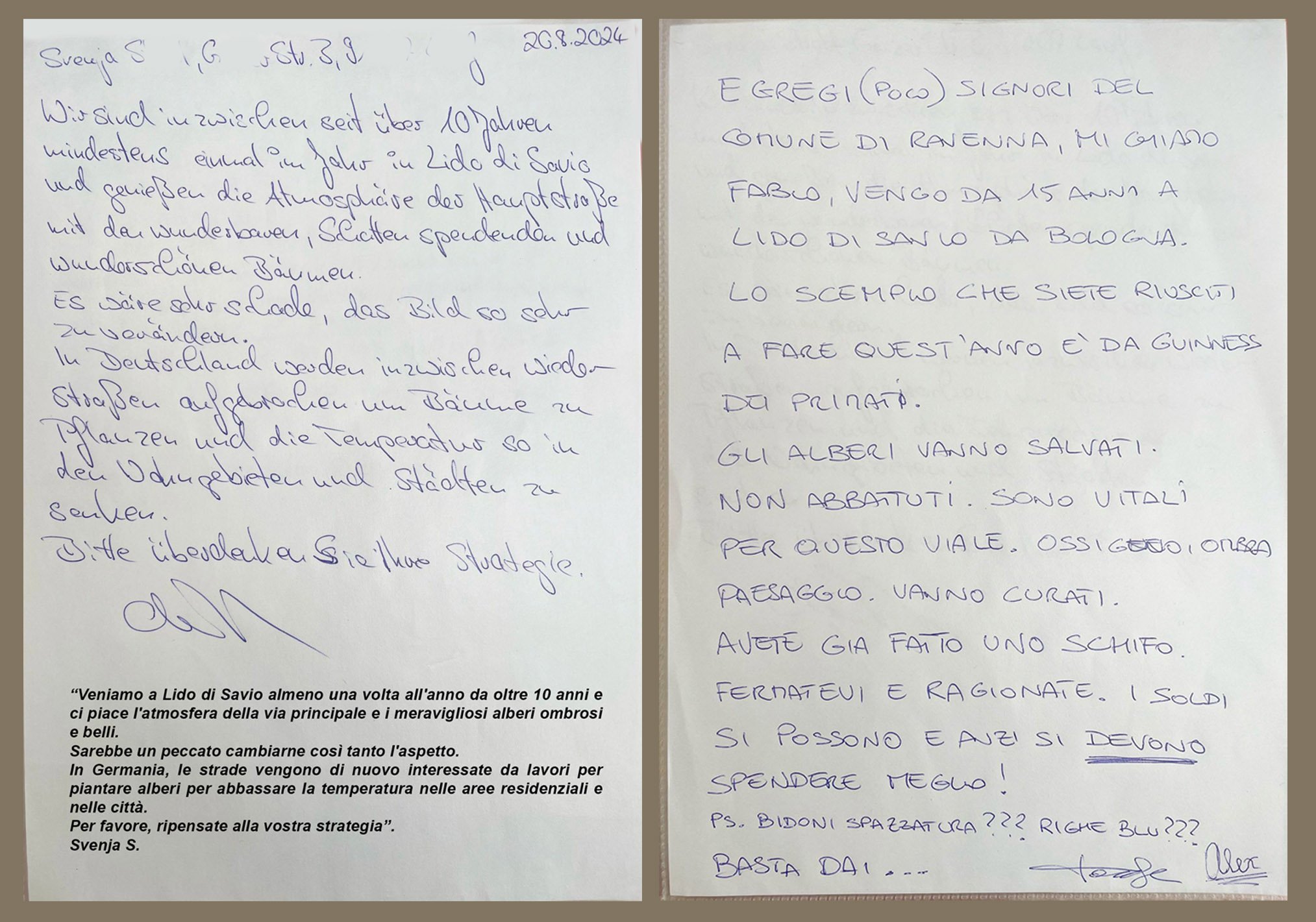 2024 08 Lido Savio Testimonianze