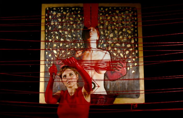 Francesca Fini, Five Actions With Red Gloves, 2013