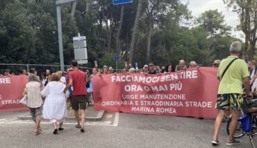 Marina Romea Protesta
