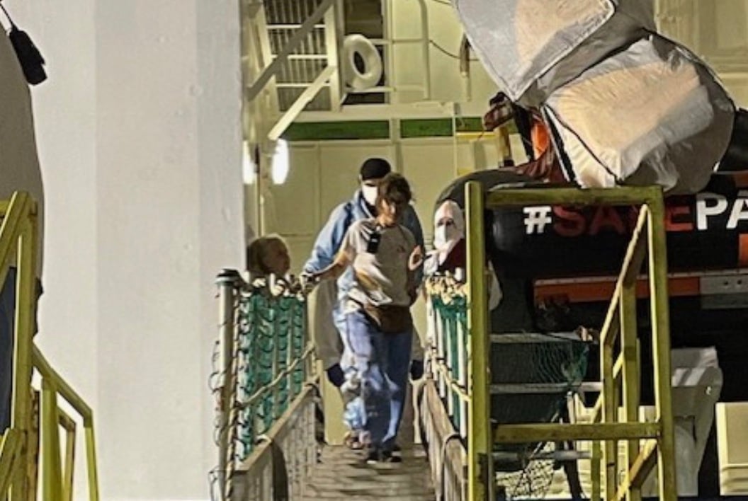 Migranti Geo Barents 8 Agosto