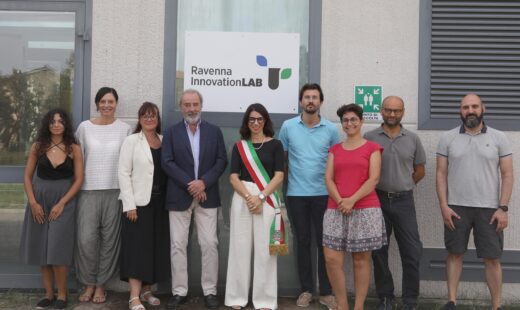 In Foto: Annagiulia Randi, Assessora Allo Sviluppo Economico Del Comune Di Ravenna, Sabrina Mascia (Fondazione Flaminia – Tecnopolo Di Ravenna), Andrea Contin (2G Carbons) E Francesca Soavi (Bettery Srl)