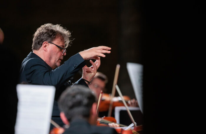 RAVENNA 24/05/2024. RAVENNA FESTIVAL 2024 Franz Joseph Haydn, La Creazione (Die Schöpfung). Direttore Ottavio Dantone Charlotte Bowden Soprano Martin Vanberg Tenore Andre Morsch Basso Accademia Bizantina Philharmonia Chor Wien Direttore Walter Zeh
