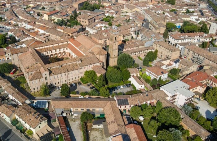 L'antico Convento Di San Francesco A Bagnacavallo (foto Dalla Pagina Facebook Di Condifesa Ravenna)