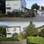 La Casa Di Piera Alboni A Traversara Prima E Dopo L'alluvione