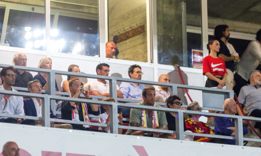La Tribuna Autorità Dello Stadio Benelli Per Ravenna Forli' Di Coppa Italia