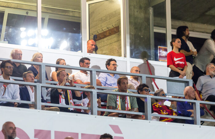 La Tribuna Autorità Dello Stadio Benelli Per Ravenna Forli' Di Coppa Italia
