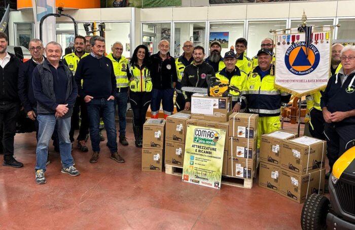 Donazione Delle Motoseghe Alla Protezione Civile Della Bassa Romagna, Lugo, 23 Ottobre 2024 (1)