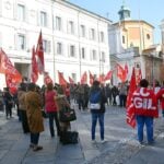 Lo Sciopero Della Cgil In Piazza Del Popolo A Ravenna