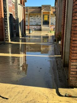 Cimitero Traversara Dopo Alluvione