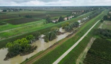Il Fiume Lamone Nei Pressi Di Traversara (foto Robert Gavrelescu) 