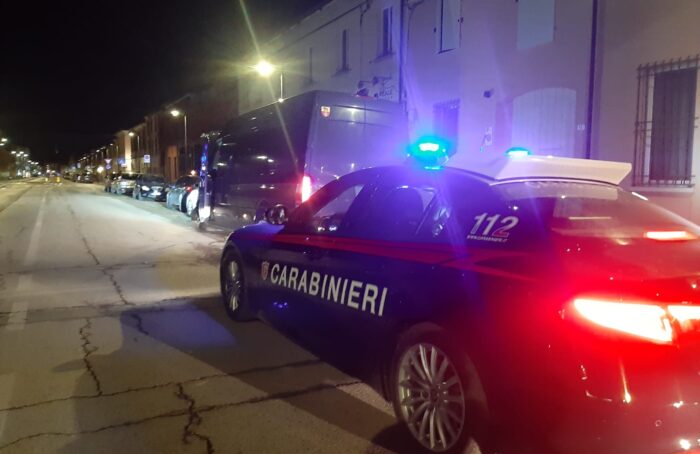 Carabinieri Lugo Notte