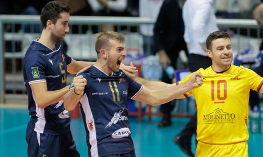 RAVENNA 17/10/2024.. VOLLEY PALLAVOLO. Consar Ravenna Gruppo Consoli Sferc Brescia 1 3.