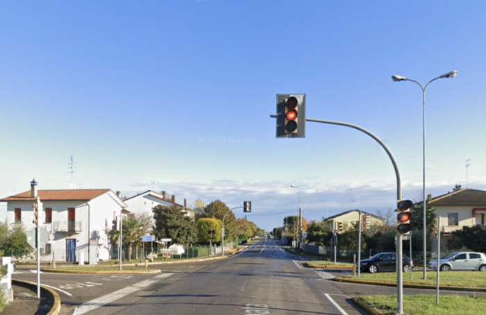 Via Stroppata Semaforo Alfonsine
