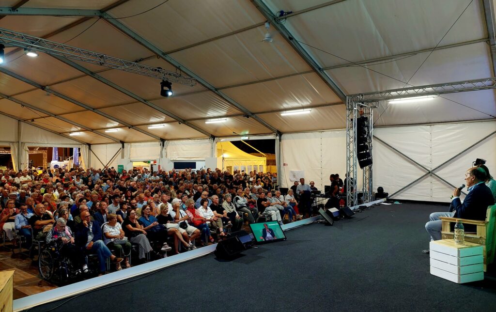 L'intervista di Pier Luigi Bersani a Ravenna nel 2023