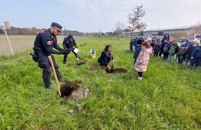 Piantumazione Alberi Classe
