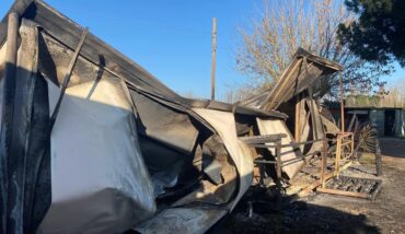 Incendio Campo Sportivo Porto Corsini