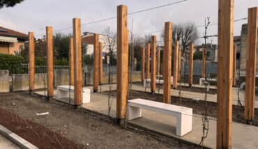 Il Giardino Sul Retro Del Centro Civico Gino Pellegrini A Conselice (4)