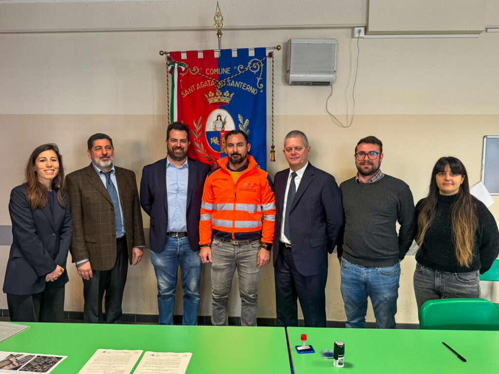 Sogesid Consegna Cantieri A Sant'Agata, 10 Gennaio 2025